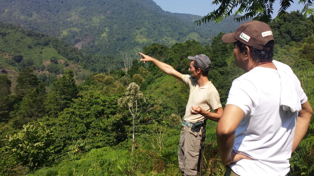 Planning the ecological corridor with agronomist and programme coordinator