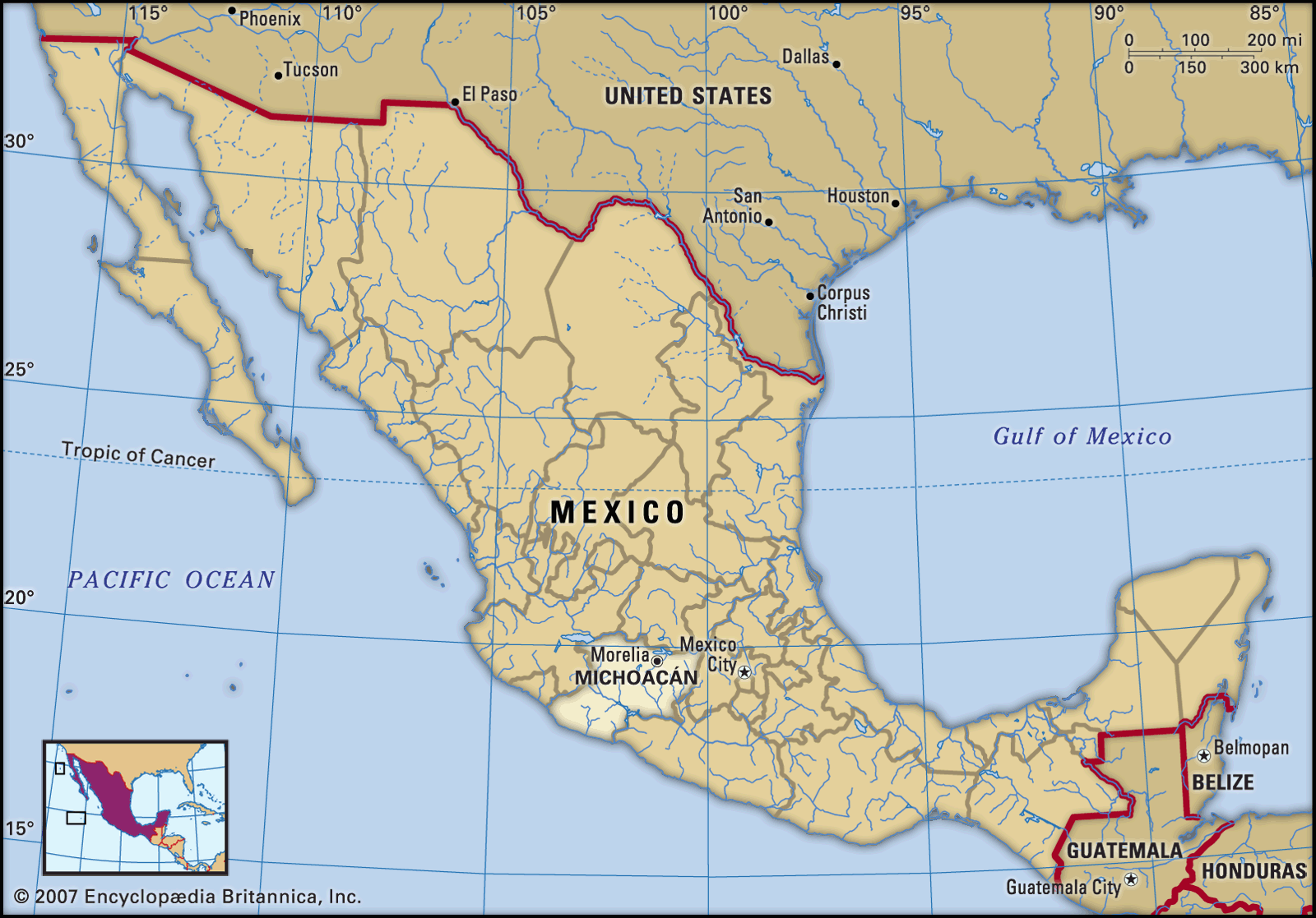state-Michoacan-Mexico